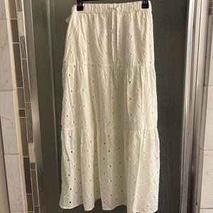 A New Day Eyelet Maxi Skirt